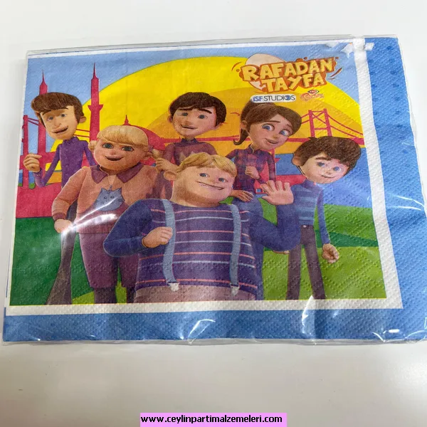 Rafadan Tayfa Temalı Peçete